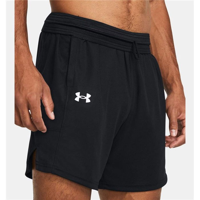 Pantalones Cortos de Baloncesto para Hombre Under Armour Baseline Negro