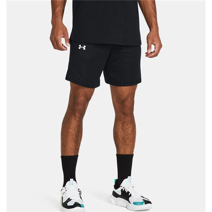 Pantalones Cortos de Baloncesto para Hombre Under Armour Baseline Negro