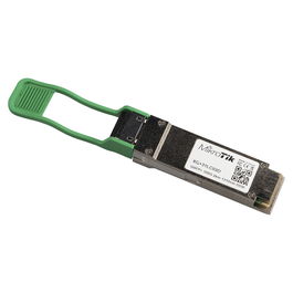 MikroTik XQ+31LC02D Transceptor Fibra Óptica QSFP28 LC UPC 10000m 100Gbps 1331nm
