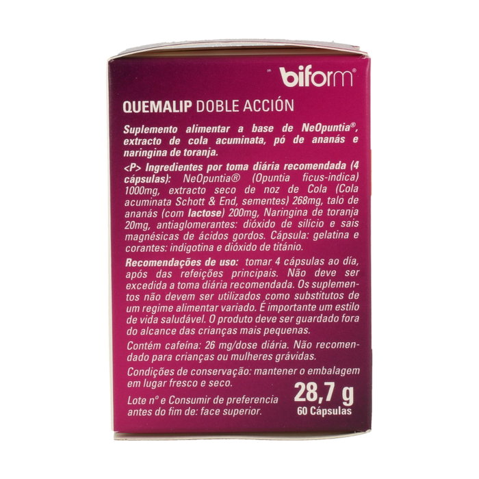 Biform Quemalip Doble Acción 60 cápsulas