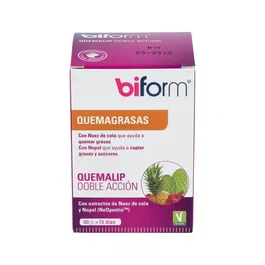 DIETISA Quemalip 60 Cápsulas - Bloqueador de Grasas y Azúcares Natural