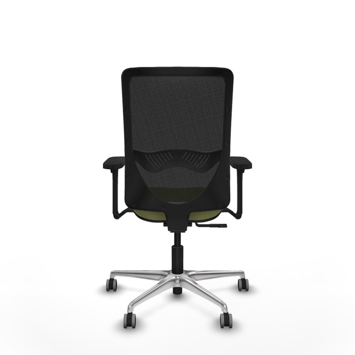 PIQUERAS Y CRESPO Silla de oficina Zulema Verde oliva y Negro con mecanismo Sincro PIQUERAS Y CRESPO Silla de oficina Zulema Verde oliva y Negro con mecanismo Sincro