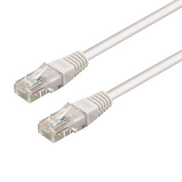 WP Cable de red Cat6 U/UTP WPC-PAT-6U010W Blanco 1 m