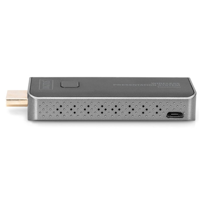 Digitus Transmisor HDMI inalámbrico para Click & Present Mini DS-55319, Negro Digitus Transmisor HDMI inalámbrico para Click & Present Mini DS-55319, Negro