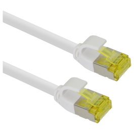 Helos Patchkabel Cat.6a TPE Ultraslim 333106 Blanco 7,5m