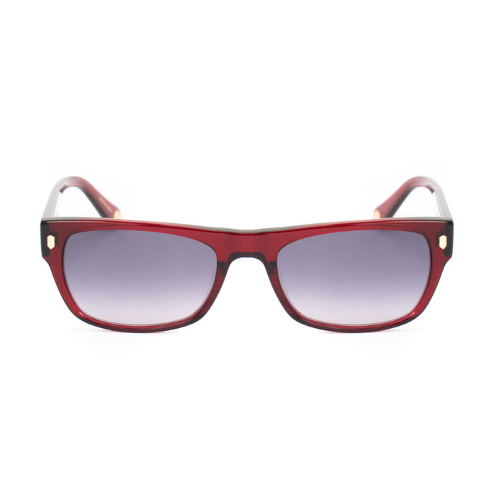 Belstaff HUDSON-S187 Gafas de sol para mujer con cristal gris y detalle rojo