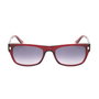 Belstaff HUDSON-S187 Gafas de sol para mujer con cristal gris y detalle rojo