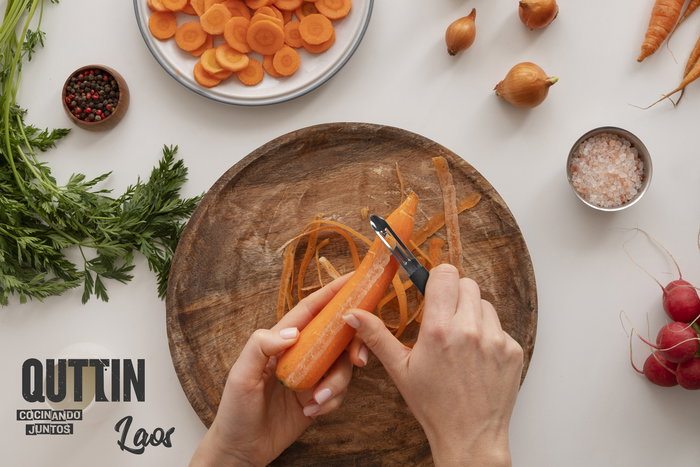 Inde - Pelador de Verduras Zig-Zag Acero Inoxidable, Longitud: 19 cm, Ancho: 2 cm, Alto: 2 cm (36 Unidades)