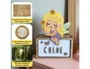 Wondee Lámpara de Noche Hada Personalizable de Madera Sostenible