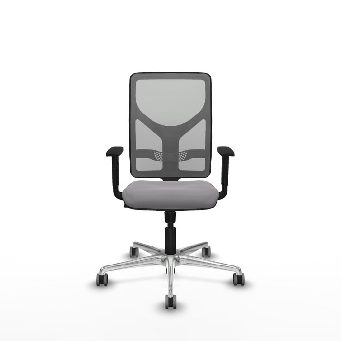 PIQUERAS Y CRESPO Silla de oficina Motilla Gris con mecanismo Sincro PIQUERAS Y CRESPO Silla de oficina Motilla Gris con mecanismo Sincro