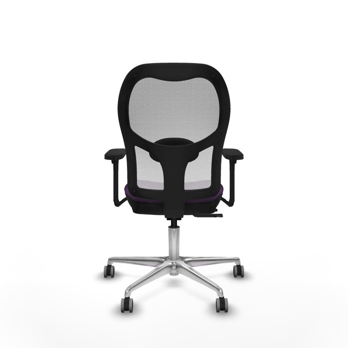 PIQUERAS Y CRESPO Silla de oficina Jorquera Morado/Blanco con mecanismo Sincro/Traslack PIQUERAS Y CRESPO Silla de oficina Jorquera Morado/Blanco con mecanismo Sincro/Traslack