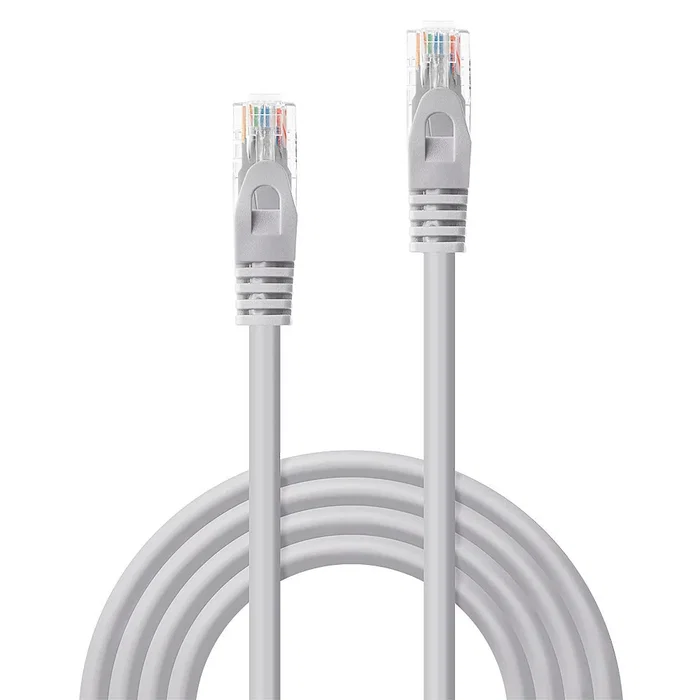 Lindy Cable de Red Cat6 U/UTP Basic Gris 3 m