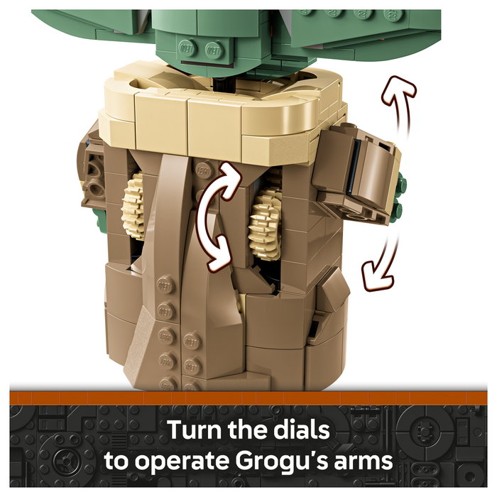 LEGO Star Wars Grogu en su Repulsorwiege 7543 Juego de construcción 1048 piezas 10+ años Multicolor LEGO Star Wars Grogu en su Repulsorwiege 7543 Juego de construcción 1048 piezas 10+ años Multicolor