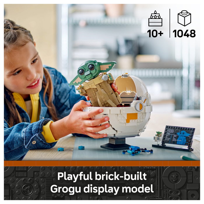 LEGO Star Wars Grogu en su Repulsorwiege 7543 Juego de construcción 1048 piezas 10+ años Multicolor LEGO Star Wars Grogu en su Repulsorwiege 7543 Juego de construcción 1048 piezas 10+ años Multicolor