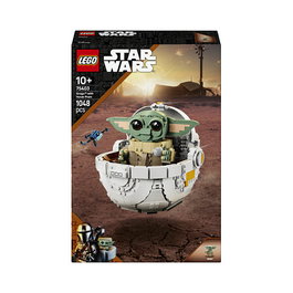 LEGO Star Wars Grogu en su Repulsorwiege 7543 Juego de construcción 1048 piezas 10+ años Multicolor