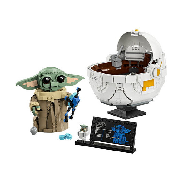 LEGO Star Wars Grogu en su Repulsorwiege 7543 Juego de construcción 1048 piezas 10+ años Multicolor LEGO Star Wars Grogu en su Repulsorwiege 7543 Juego de construcción 1048 piezas 10+ años Multicolor
