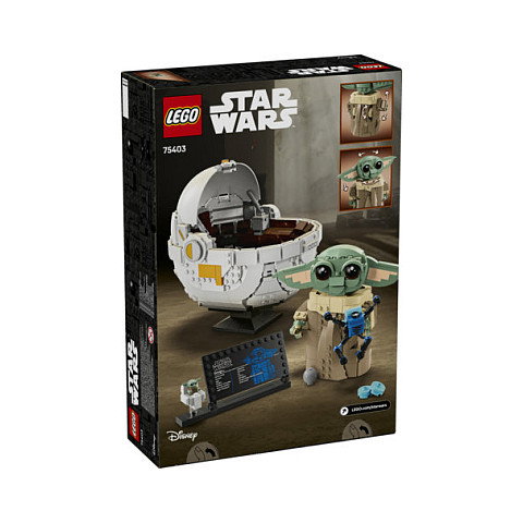LEGO Star Wars Grogu en su Repulsorwiege 7543 Juego de construcción 1048 piezas 10+ años Multicolor LEGO Star Wars Grogu en su Repulsorwiege 7543 Juego de construcción 1048 piezas 10+ años Multicolor