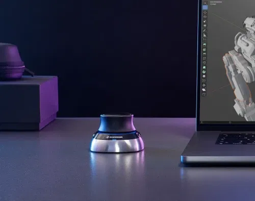 3Dconnexion SpaceMouse 3DX-700115 Ratón 6DoF Inalámbrico RF Wireless + Bluetooth + USB Type-A para Oficina