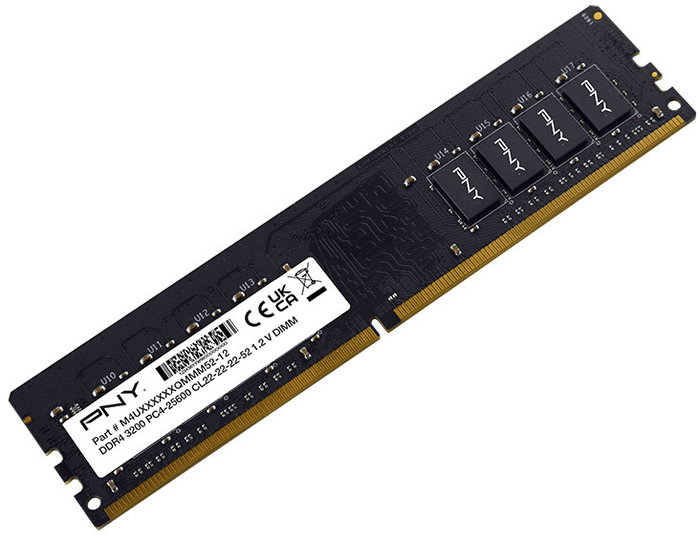 PNY DDR4 8GB 3200MHz CL22 Memoria RAM Bulk