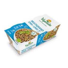 VEGETALIA Vasito Multigrano de Chía y Lino BIO 2x125g