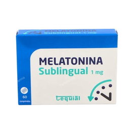 TEQUIAL MELATONINA 1mg 60 comp sublingual