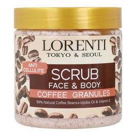 Lorenti Peeling Scrub Exfoliante Corporal con Café 500 ml