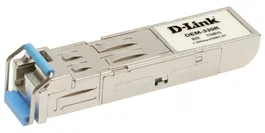 D-Link DEM-330R Transceptor/Módulo SFP, 1GbE (1250 Mbit/s), 1000BASE-BX-U, Conector LC Simplex, Longitud de Onda 1310nm, Alcance 10 km