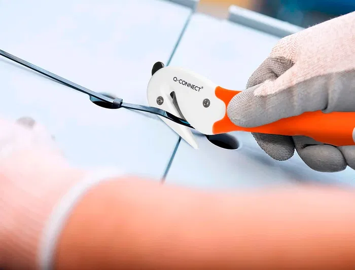 Cuter Q-Connect Combi De Seguridad Sx782N-1 Con Cuchilla Fija Oculta Para Evitar Cortes