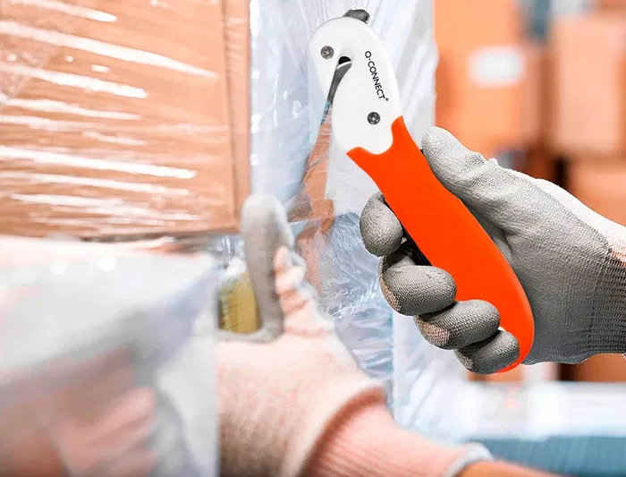 Cuter Q-Connect Combi De Seguridad Sx782N-1 Con Cuchilla Fija Oculta Para Evitar Cortes