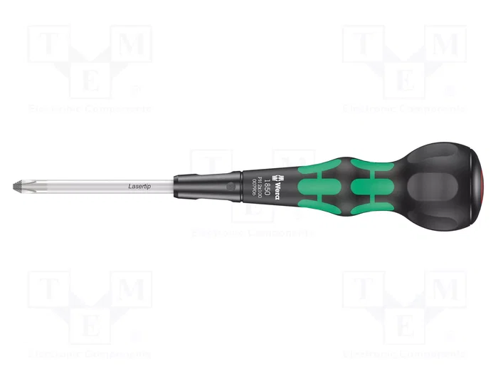 WERA Destornillador estándar Phillips PH2 235mm WERA Destornillador estándar Phillips PH2 235mm