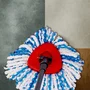 Vileda Recambio Mopa H2Pro Spin Mop Triangular en Azul y Blanco