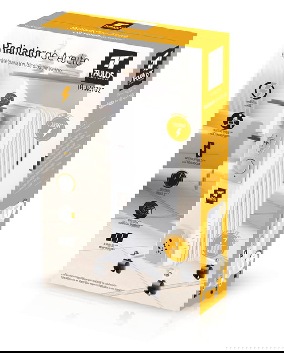 Thulos Radiador Aceite TH-RAC702 1500W 7 Elementos