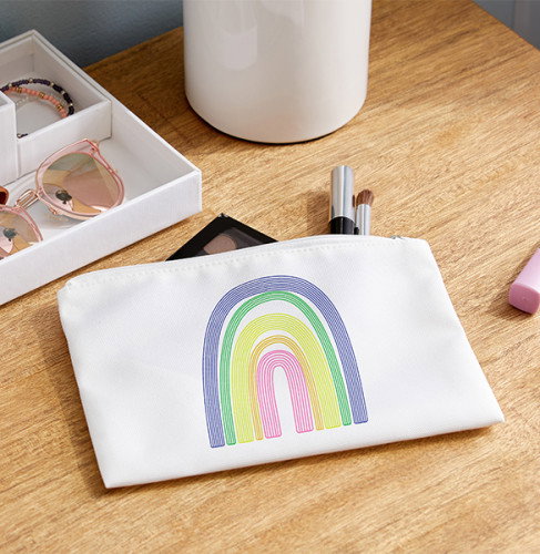Cricut Cosmetic Bag Blanks Textil Imprimible para Manualidades y Personalización