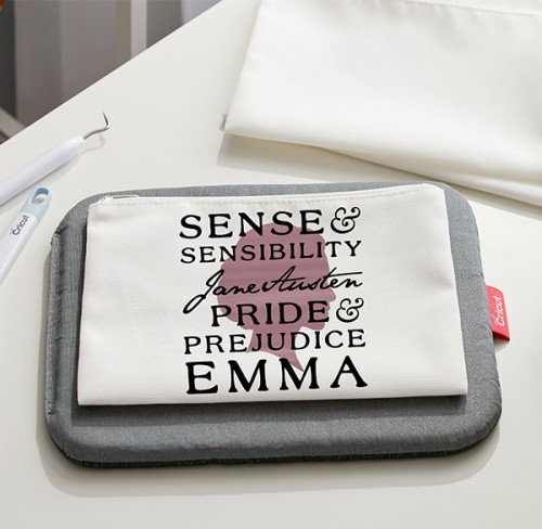 Cricut Cosmetic Bag Blanks Textil Imprimible para Manualidades y Personalización