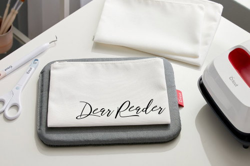 Cricut Cosmetic Bag Blanks Textil Imprimible para Manualidades y Personalización