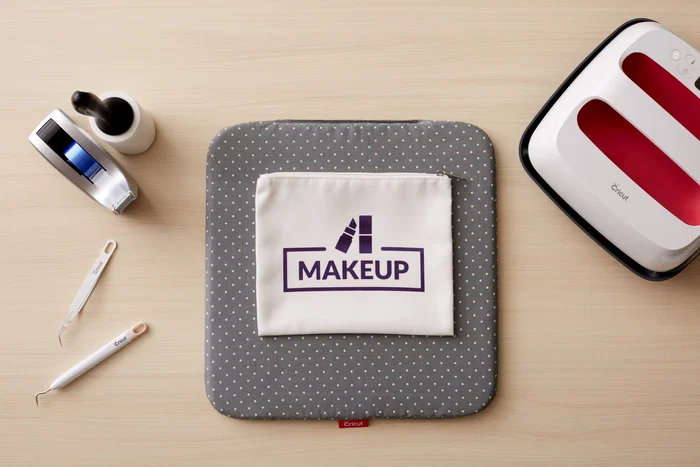 Cricut Bolso de Cosmético Textil Imprimible para Personalizar - Blanks para Cricut - Pack de 3 Unidades Cricut Bolso de Cosmético Textil Imprimible para Personalizar - Blanks para Cricut - Pack de 3 Unidades