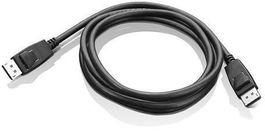 Lenovo DisplayPort a DisplayPort Cable, 1.8m, Negro
