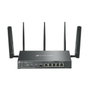 TP-Link Omada ER706WP-4G Router Inalámbrico AX3000 Dual SIM 4G con PoE+