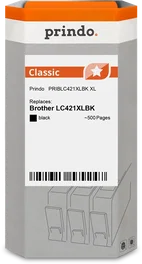 Prindo Cartucho de tinta negro PRIBLC421XLBK Classic XL