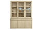 DKD Home Decor Vitrina moderna de pino para salón, 220 cm de alto x 150 cm de ancho x 40 cm de profundo