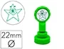 Artline Sello Emoticono Estrella Color Verde 22 mm Diámetro