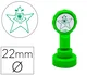 Artline Sello Emoticono Estrella Color Verde 22 mm Diámetro