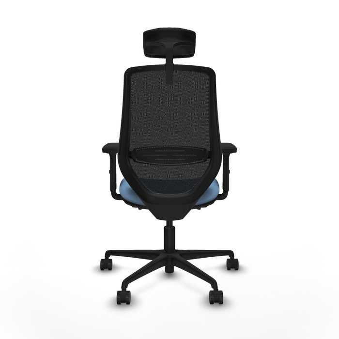 PIQUERAS Y CRESPO Silla de oficina Mardos con Mecanismo Sincro/Traslack Azul Cielo