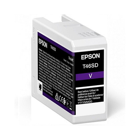 Epson T46SD UltraChrome Pro 10 Cartucho de Tinta Violeta 25ml Epson T46SD UltraChrome Pro 10 Cartucho de Tinta Violeta 25ml