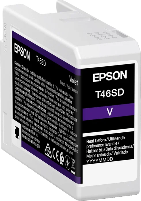 Epson T46SD UltraChrome Pro 10 Cartucho de Tinta Violeta 25ml Epson T46SD UltraChrome Pro 10 Cartucho de Tinta Violeta 25ml