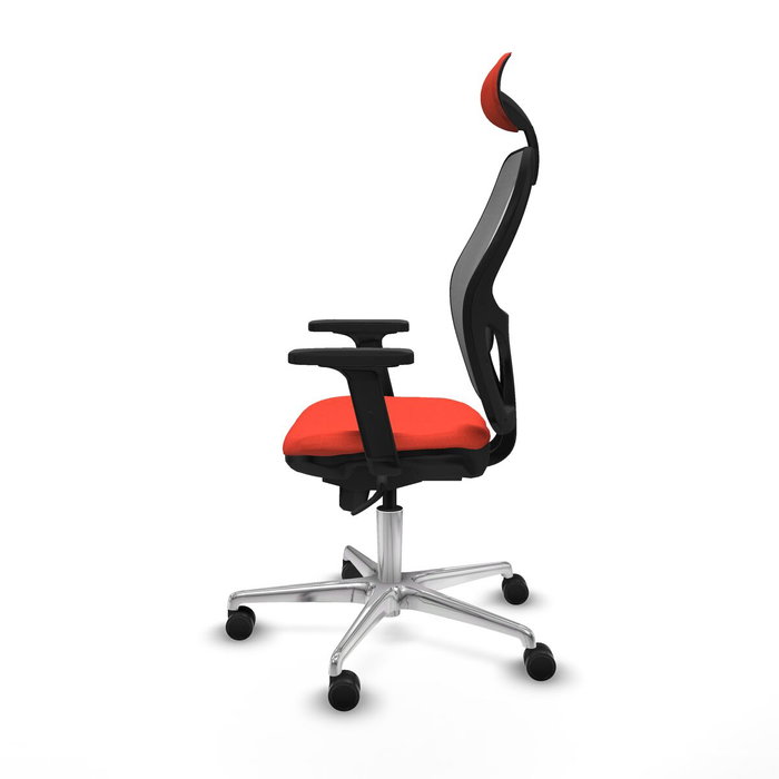 PIQUERAS Y CRESPO Silla de oficina Jorquera Naranja oscuro y Gris PIQUERAS Y CRESPO Silla de oficina Jorquera Naranja oscuro y Gris