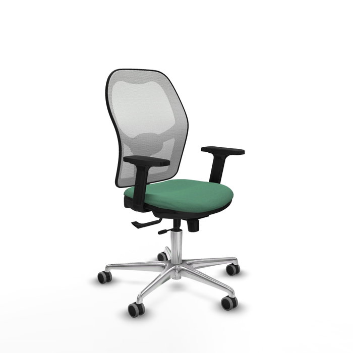 PIQUERAS Y CRESPO Silla de oficina Jorquera Verde esmeralda y Blanco PIQUERAS Y CRESPO Silla de oficina Jorquera Verde esmeralda y Blanco
