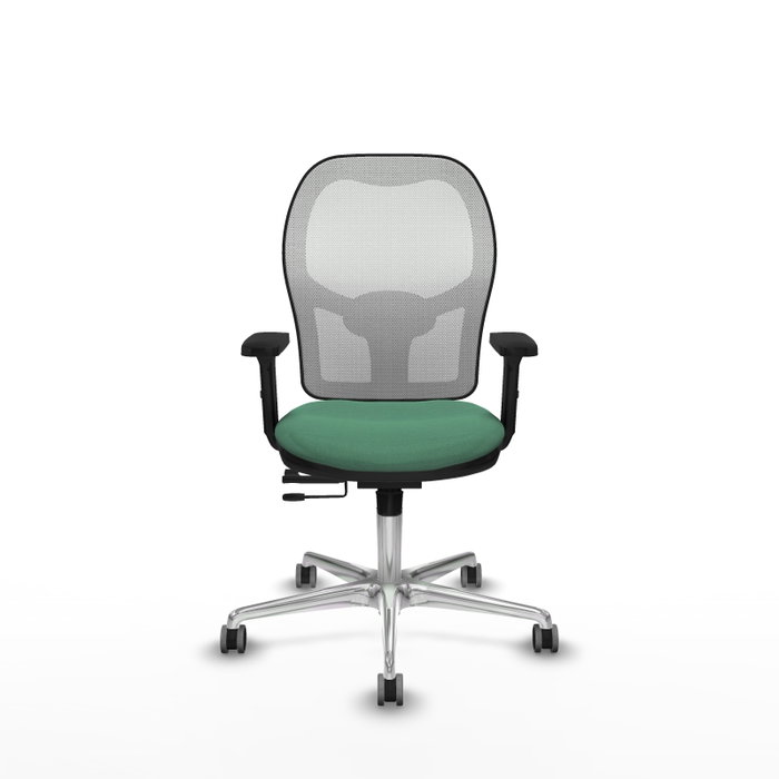 PIQUERAS Y CRESPO Silla de oficina Jorquera Verde esmeralda y Blanco PIQUERAS Y CRESPO Silla de oficina Jorquera Verde esmeralda y Blanco