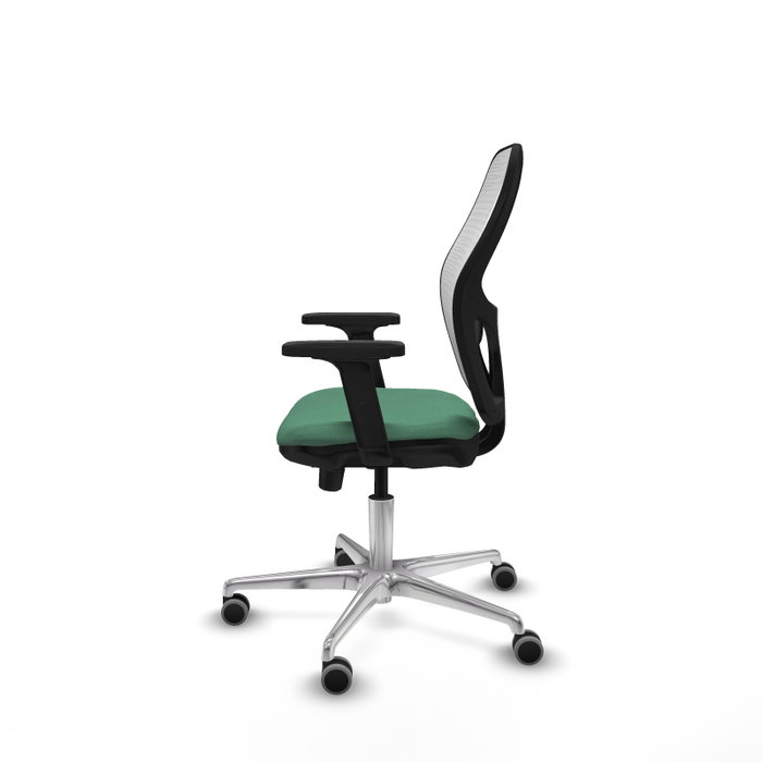 PIQUERAS Y CRESPO Silla de oficina Jorquera Verde esmeralda y Blanco PIQUERAS Y CRESPO Silla de oficina Jorquera Verde esmeralda y Blanco