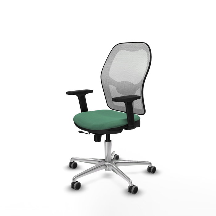 PIQUERAS Y CRESPO Silla de oficina Jorquera Verde esmeralda y Blanco PIQUERAS Y CRESPO Silla de oficina Jorquera Verde esmeralda y Blanco